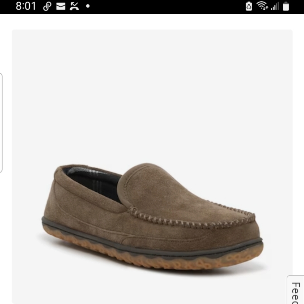 Crown Vintage Denali Men's Moccasin Slippers